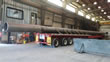 Structural Steel Blasting: 97’ pipe headed to Texas to be bent for Lakefront Bike Trail 2 in Chicago IL.
