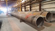 Structural Steel Blasting: Pipe and Ribs for Lakefront Bike Trail 2 in Chicago IL